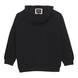 JOHN RICHMOND felpa con cappuccio tinta unita con stampa in contrasto Nero per Neonato RBA24057FENXX NERO JOHN RICHMOND 