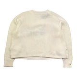 Philosophy Maglia Girocollo Tinta Unita con Logo per Bambina I9E610 PANNA PHILOSOPHY 