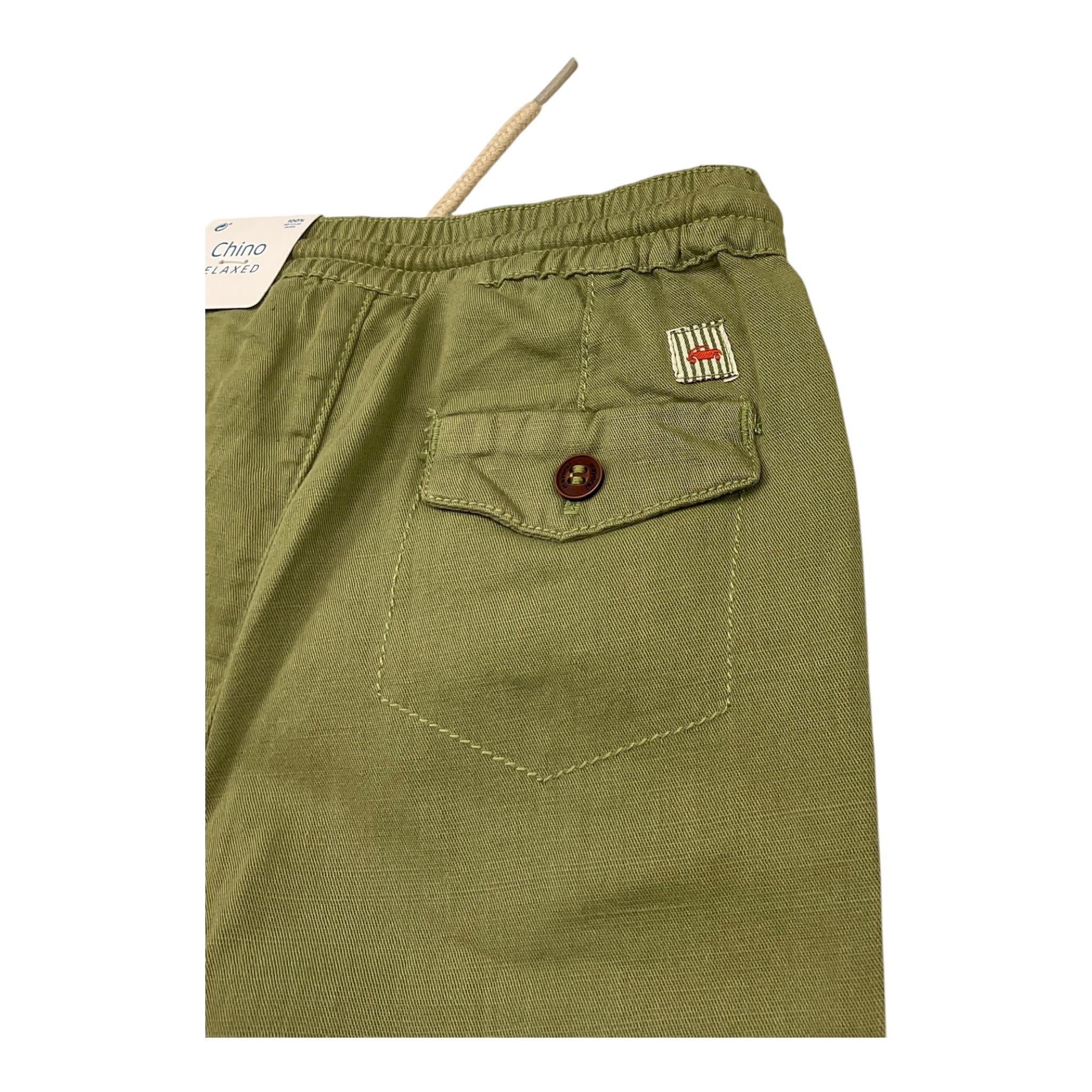 Mayoral Pantalone Tinta Unita con Elastico In Vita per Neonato 1502 VERDE MAYORAL 