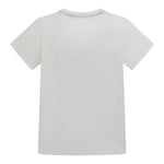 Guess T-Shirt Girocollo Tinta Unita con Stampa per Bambino L5RI02K8HM4 BIANCO GUESS 