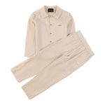 John Richmond Completo 2 Pezzi Camicia-Pantalone per Neonato RBP24182CL BEIGE JOHN RICHMOND 
