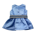 Trussardi Abito Giromanica Tinta Unita per Neonata TIP26118VE AZZURRO TRUSSARDI 