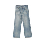 N°21 jeans tinta unita con girovita regolabile Azzurro per Bambino N21A09 AZZURRO N°21 