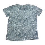 M+E' T-Shirt Girocollo Tinta Unita con Stampe per Neonato UEM0561N AZZURRO M+E' 