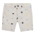 Guess Bermuda Tinta Unita con Girovita Regolabile per Neonato N5GD04WGBT1 BEIGE GUESS 