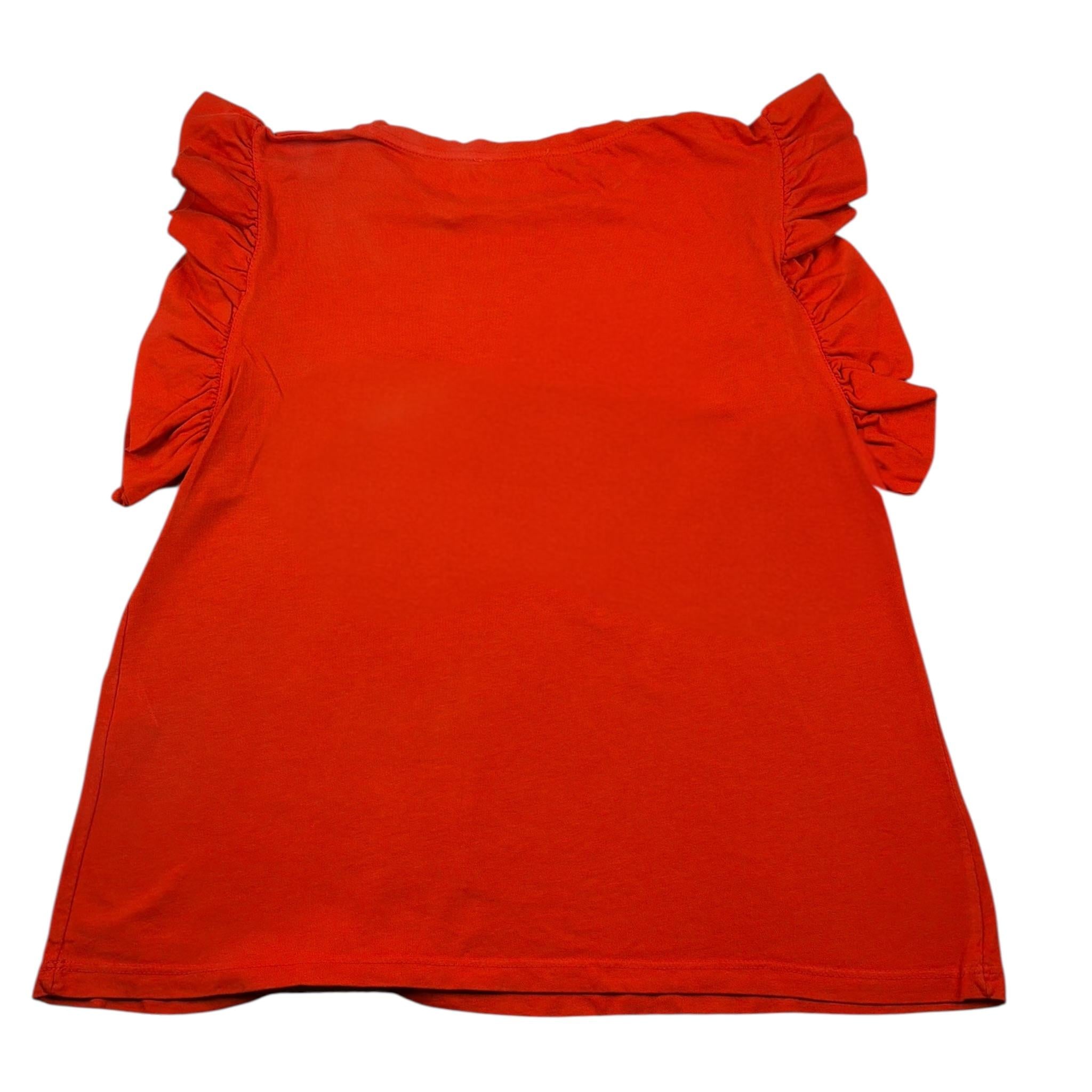 Vicolo T-Shit Girocollo tinta unita Arancione per Bambina 3141 ARANCIONE VICOLO 