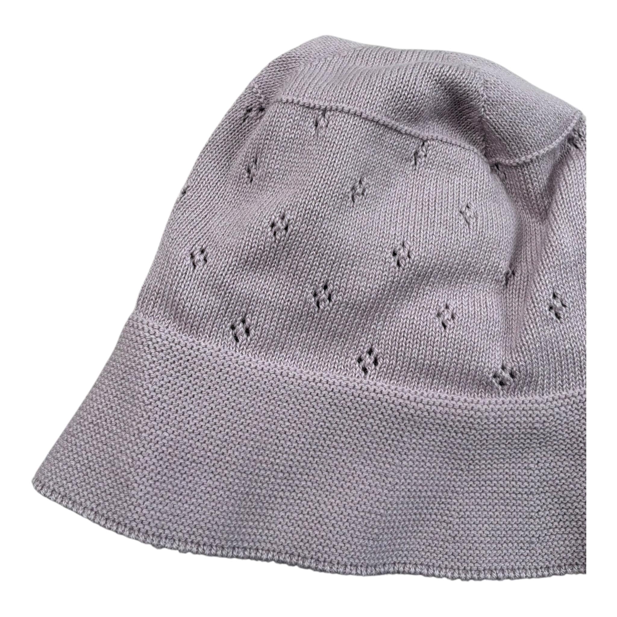 Wedoble Cappello Tinta Unita con Trafori per Neonata V2505347A LILLA WEDOBLE 