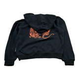 Just Cavalli Felpa Tinta Unita con Zip E Cappuccio per Bambino JBP26148FE NERO JUST CAVALLI 