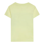 Guess T-Shirt Girocollo Tinta Unita con Stampa per Neonato N3GI02K8HM0 GIALLO GUESS 