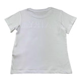 Replay T-Shirt Girocollo Tinta Unita con Stampa per Bambina SG7479 BIANCO REPLAY 