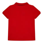 Guess Polo Tinta Unita Mezza Manica per Bambino L71P21K5DS0 ROSSO GUESS 