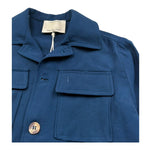 Trussardi Giacca Tinta Unita con Tasconi per Bambino TBP26062GC BLU TRUSSARDI 