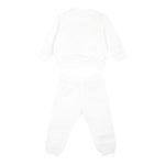 MOSCHINO completo 2 pezzi felpa-pantalone tinta unita Rosa per Neonata MUK051A ROSA MOSCHINO 
