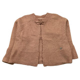 PLEASE cardigan tinta unita Rosa per Bambina NB75230G65 ROSA PLEASE 