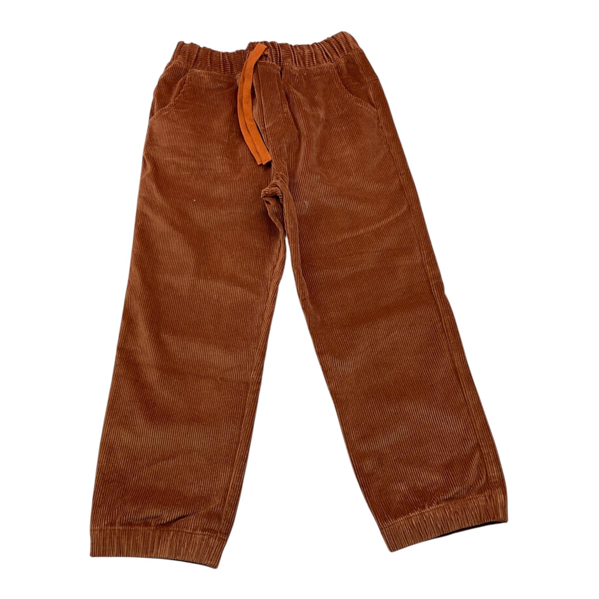 MALVI & CO pantalone tinta unita cn elastico in vita Marrone per Bambino F23B213PNVM MARRONE MALVI & CO 