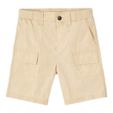 Mayoral Bermuda tinta unita con Elastico In Vita Beige per Bambino 3223 BEIGE MAYORAL 