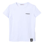 PATRIZIA PEPE t-shirt girocollo tinta unita cn stampa logo Bianco per Bambina 7M0861 BIANCO PATRIZIA PEPE 
