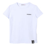 PATRIZIA PEPE t-shirt girocollo tinta unita cn stampa logo Bianco per Bambina 7M0861 BIANCO PATRIZIA PEPE 