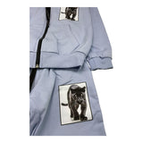 DRESS MOTION IS LIFE completo 2 pezzi felpa-pantalone tinta unita Azzurro per Bambino DRE3010 AZZURRO DRESS MOTION IS LIFE 