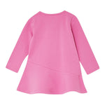 LIU JO abito modello felpa tinta unita con stampa Rosa per Bambina KF4023 ROSA LIU JO 