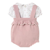 Mayoral Completo 2 Pezzi Ghettina-Camicia per Neonata 1661 BIANCO/ROSA MAYORAL 