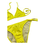 Matinée Costume 2 Pezzi Triangolo-Slip Tinta Unita  per Bambina CC3020 GIALLO MATINÉE 
