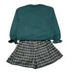 MAYORAL completo 2 pezzi felpa-short Verde per Bambina 4220 VERDE MAYORAL 