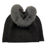 PAZ RODRIGUEZ cardigan tinta unita con cappuccio Nero per Bambina 012130943 NERO PAZ RODRIGUEZ 