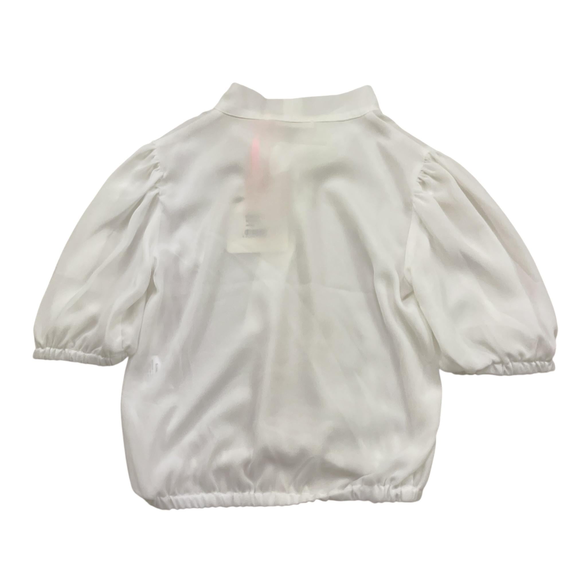 Vicolo Camicia Tinta Unita  per Bambina 3146C00079 BIANCO VICOLO 