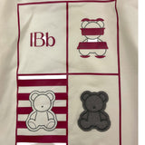 LE BEBE' shirt girocollo tinta unita con stampa Panna per Neonato LBB5157 PANNA LE BEBE' 