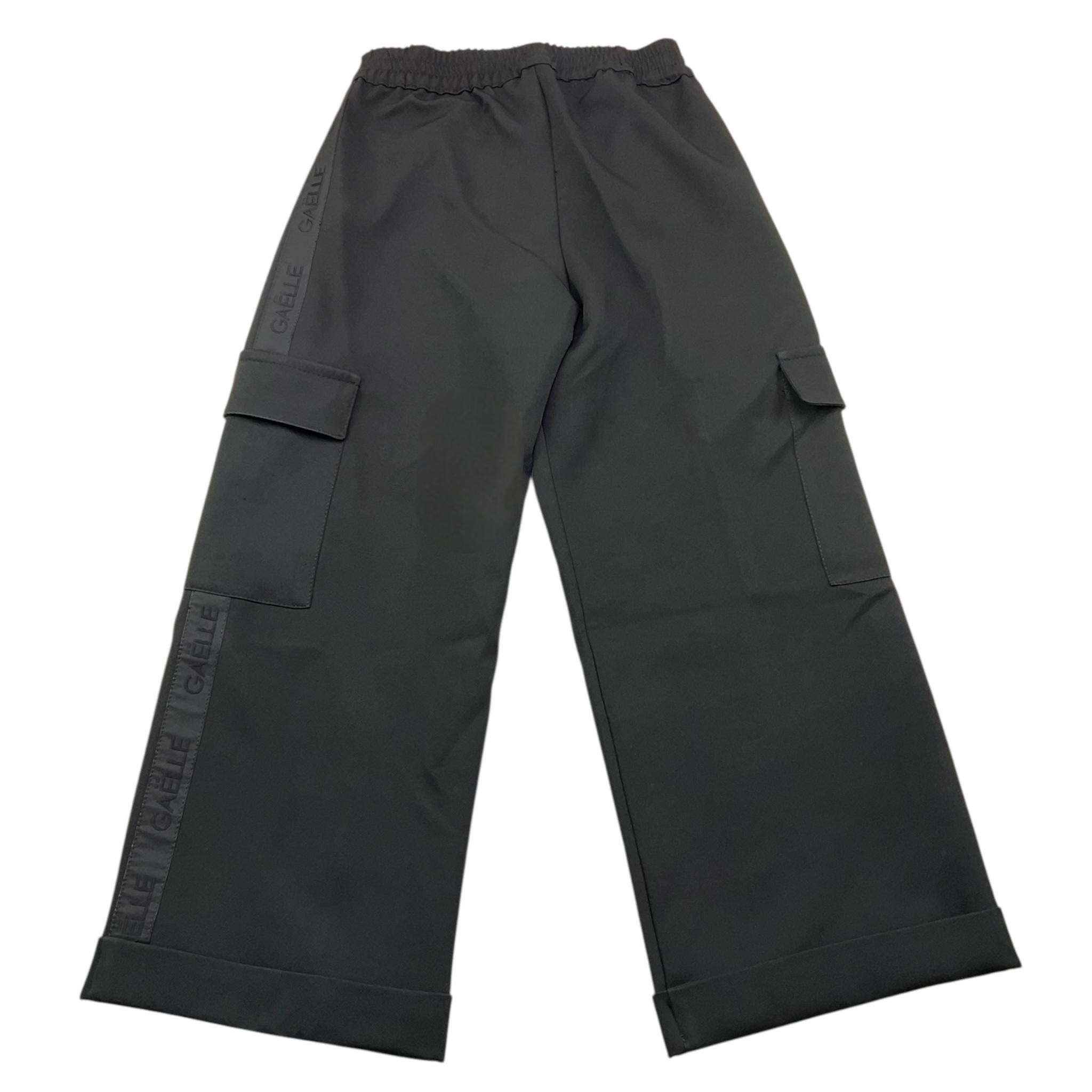 GAELLE pantalone tinta unita modello palazzo Nero per Bambina 2741P00375 NERO GAELLE 