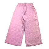 Ralph Lauren Pantalone Modello A Palazzo Tinta Unita Con Elastico In Vita Rosa Per Bambina