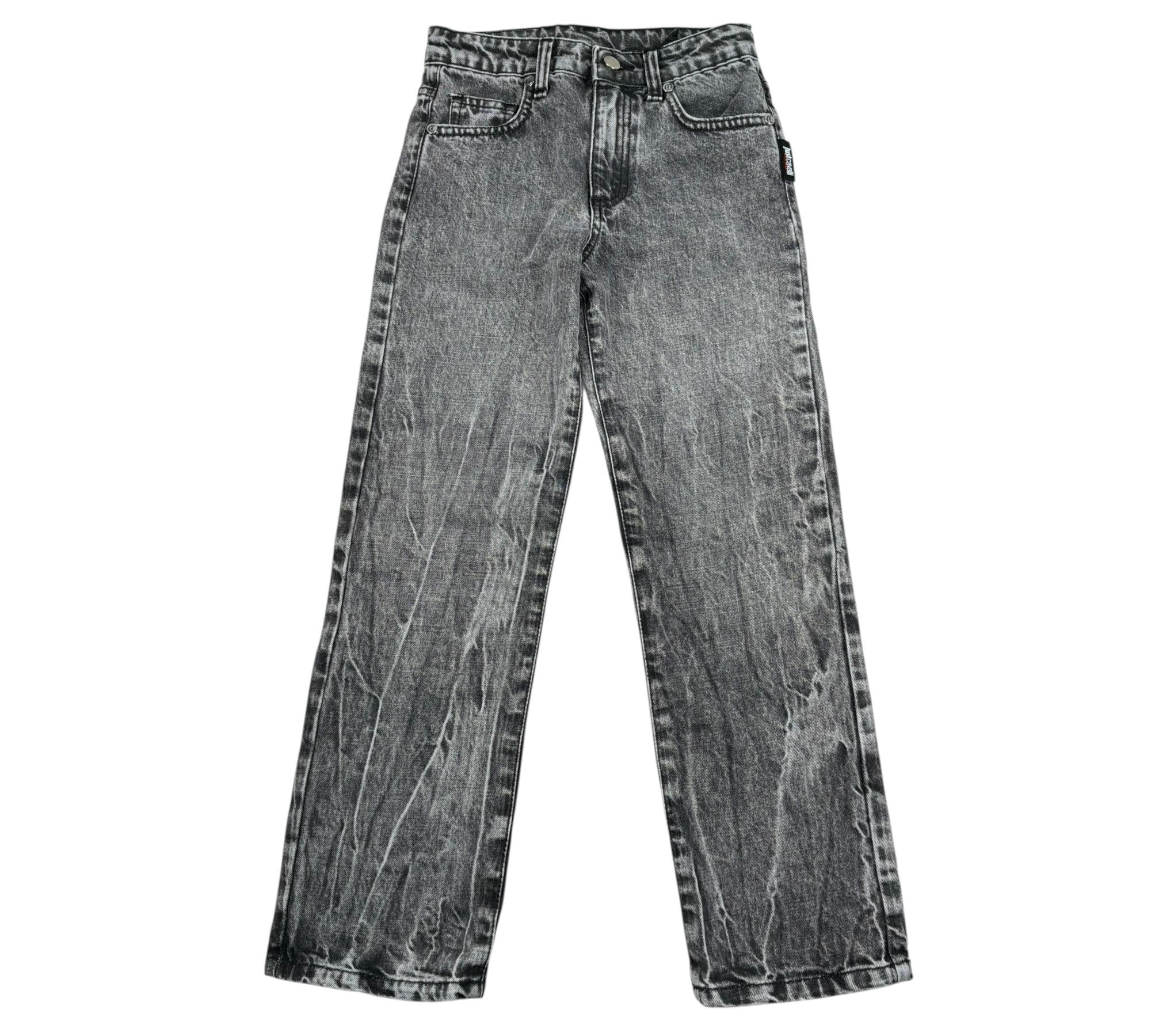 Just Cavalli Jeans Tinta Unita con Girovita Regolabile per Bambino JBP26045JE NERO JUST CAVALLI 