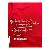 Y-CLU shirt girocollo tinta unita con stampa Rosso per Neonato 10733 ROSSO Y-CLU 