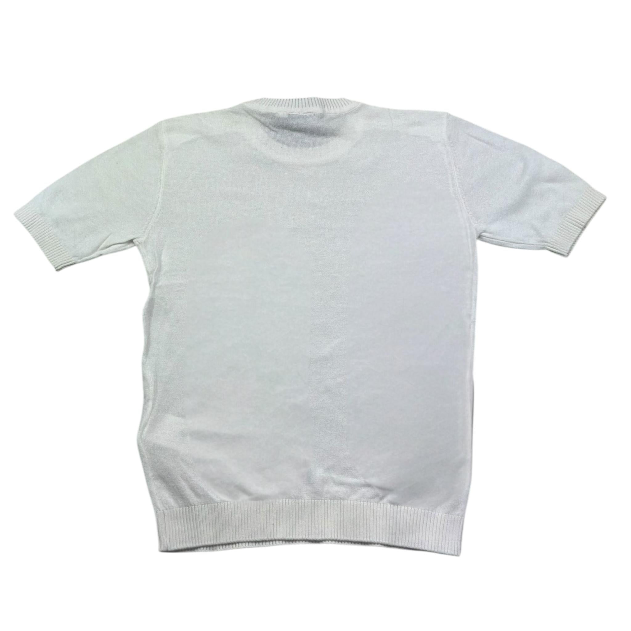 Sarabanda T-Shirt Girocollo Tinta Unita per Bambino 0B720 BIANCO SARABANDA 