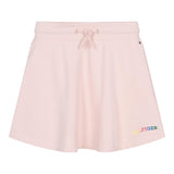 Tommy Hilfiger gonnaTinta Unita con Stampa per Bambina KG0KG07850 ROSA TOMMY HILFIGER 