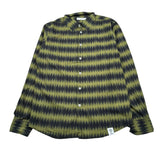 Paolo Pecora Camicia Manica Lunga Stampa Fantasia Verde per Bambino PP3702 VERDE PAOLO PECORA 