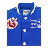 GUESS giubbino modello college bicolore con zip Cobalto per Bambino N4YL03WGB90 COBALTO GUESS 