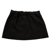 ELISABETTA FRANCHI gonna tinta unita con applicazioni Nero per Neonata EGGO040 NERO ELISABETTA FRANCHI 