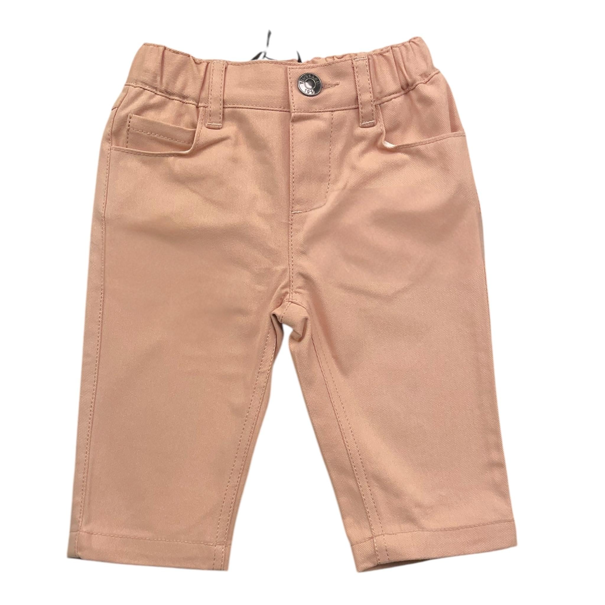 TRUSSARDI pantalone tinta unita con elastico in vita Rosa per Neonata TIA25190PA ROSA TRUSSARDI 