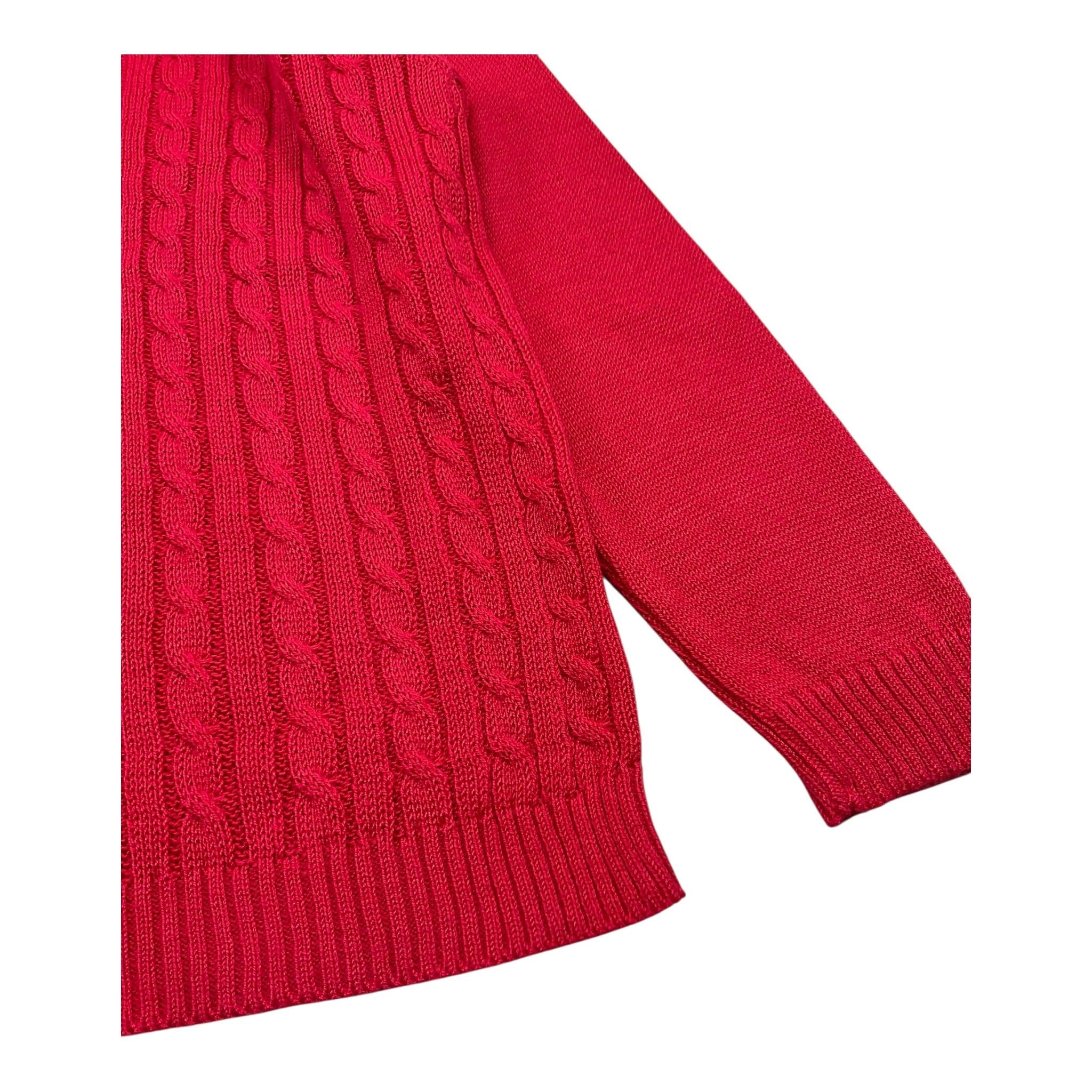 Marta Y Paula Maglia Girocollo Tinta Unita per Bambino 8102 ROSSO MARTA Y PAULA 