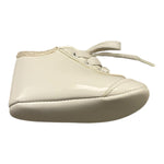 Cuquito Scarpina Tinta Unita con Lacci per Neonato 50116 PANNA CUQUITO 