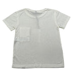 Imperial Kids T-Shirt Tinta Unita con Taschino per Bambino MBB9030B72 PANNA IMPERIAL KIDS 