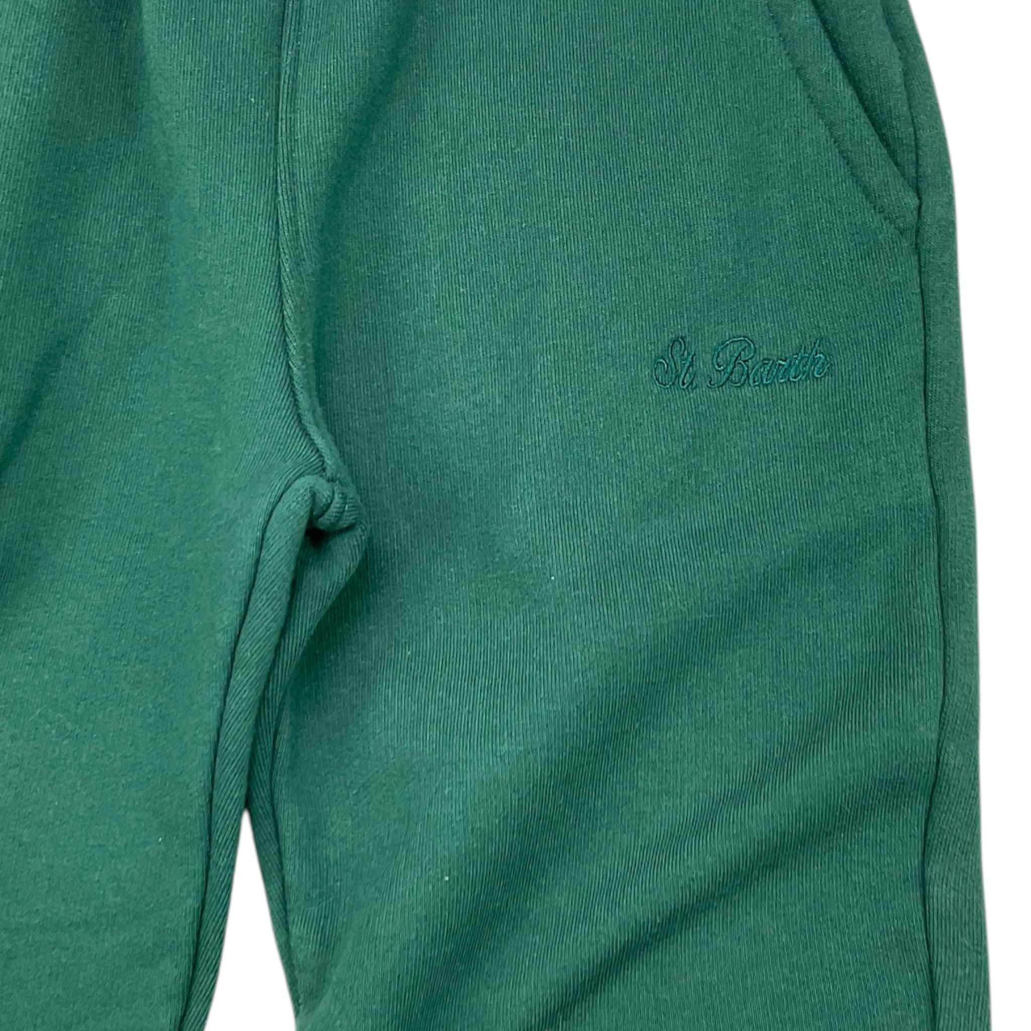 SAINT BARTH pantalone modello tuta tinta unita Verde per Bambino BOLT011 VERDE SAINT BARTH 