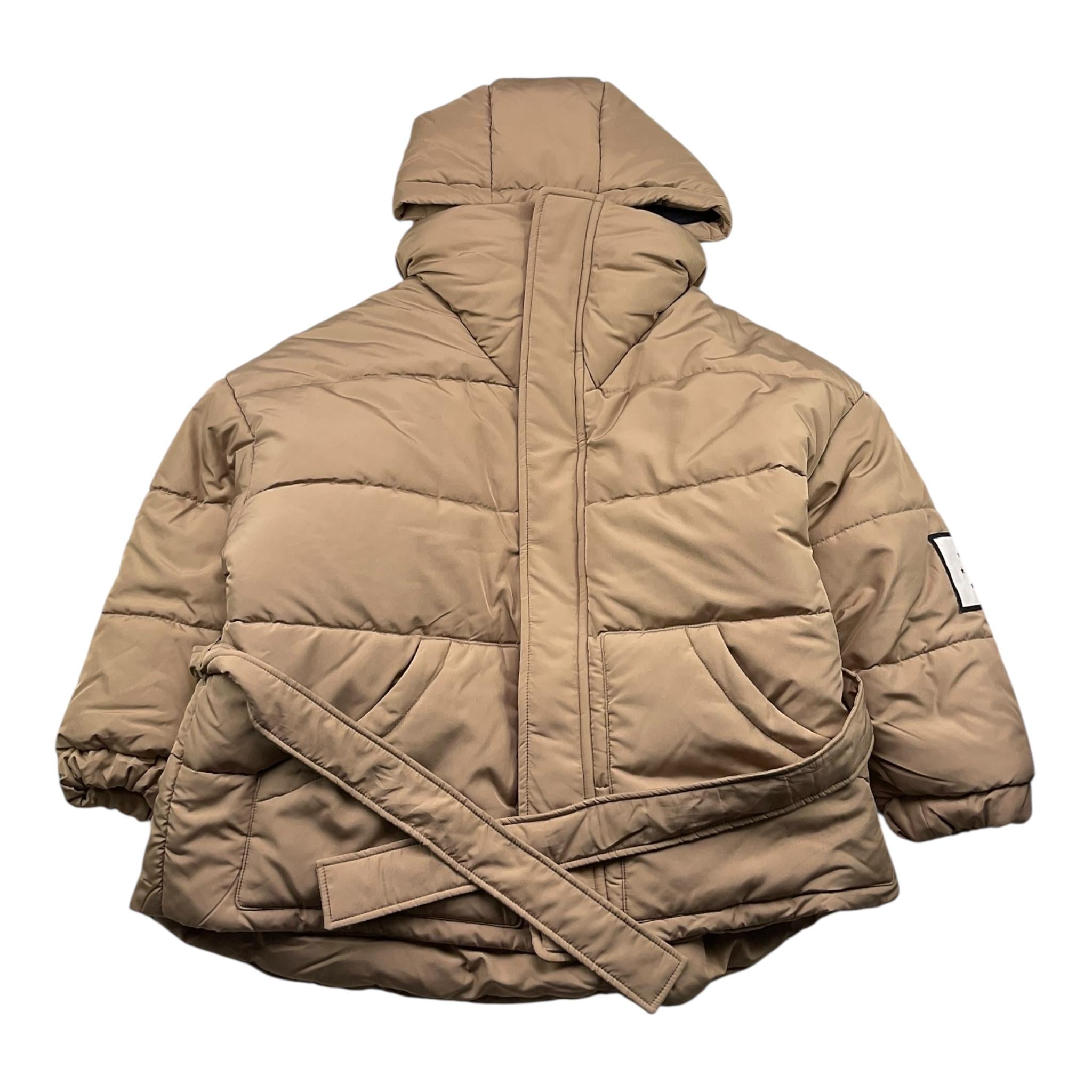 DOU DOU giubbino tinta unita con zip e cappuccio Beige per Bambina DV2P90X BEIGE DOU DOU 