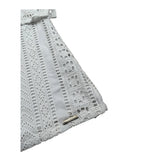 Liu Jo Top Giomanica tinta unita con Ricami Bianco per Neonata KA0110 BIANCO LIU JO 