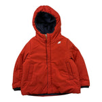 K-WAY giubbino reversibile bicolore con cappuccio Blu/arancione per Bambino K71337W BLU/ARANCIONE K-WAY 