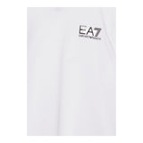 EMPORIO ARMANI t-shirt girocollo tinta unita con stampa Bianco per Bambino 8NBT51 BIANCO EMPORIO ARMANI 