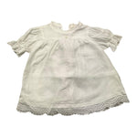 Wedoble Abito Mezza Manica Tinta Unita Bianco Per Neonata V2416704A BIANCO WEDOBLE 