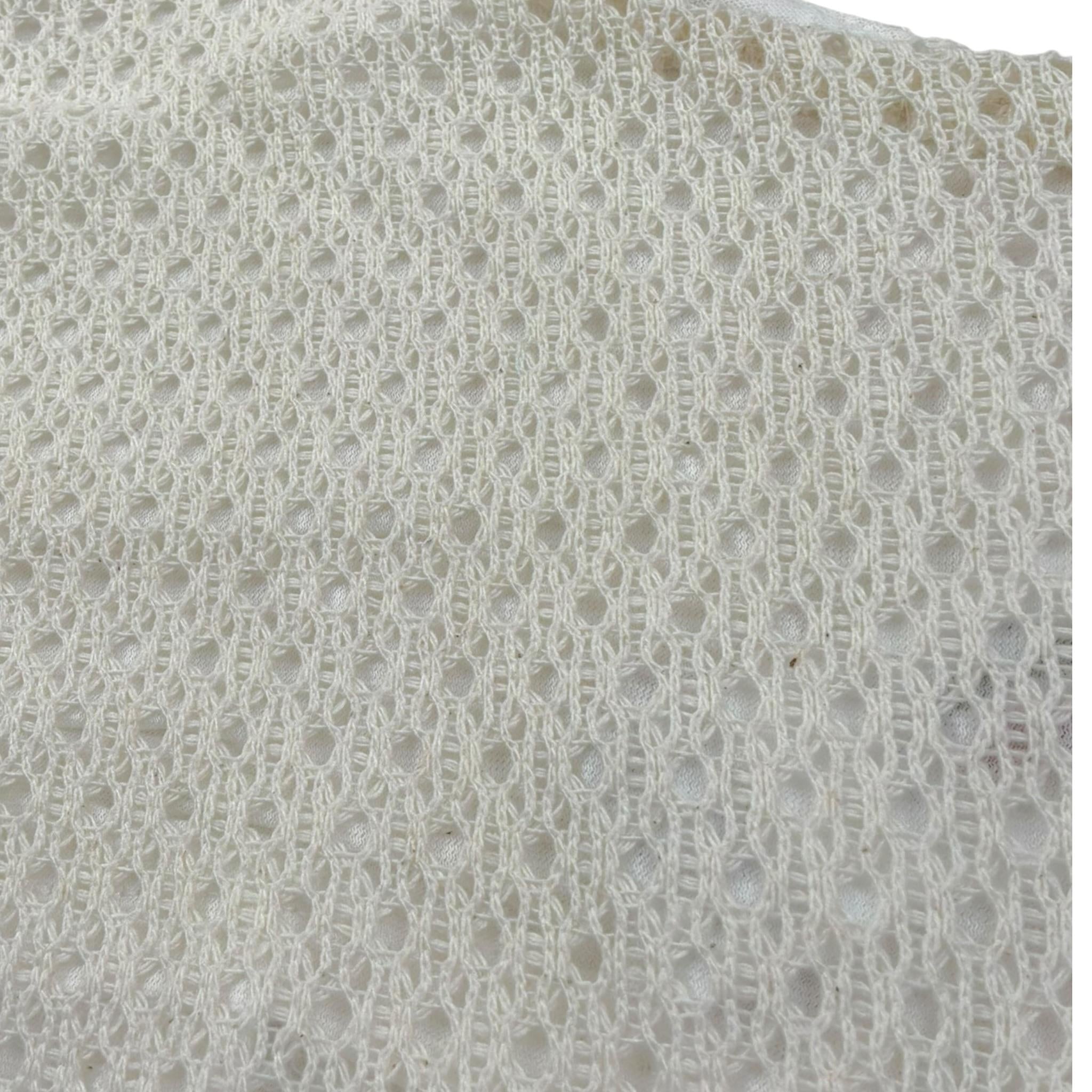 Please Top Tinta Unita con Frangie E Bretelle per Bambina CC90230G72XX PANNA PLEASE 